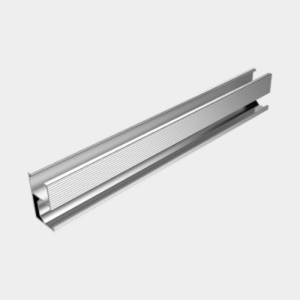 Greluma 4 x DIN rail, aluminium DIN rail for installation in the