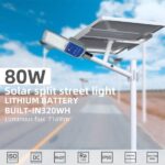 80 Watts Integrated Solar Street Light in Kenya