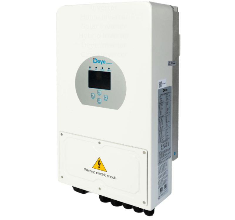 Buy the Deye 5kW Hybrid Inverter for efficient, reliable solar power. Ideal for homes and small businesses using solar, battery, and grid energy.