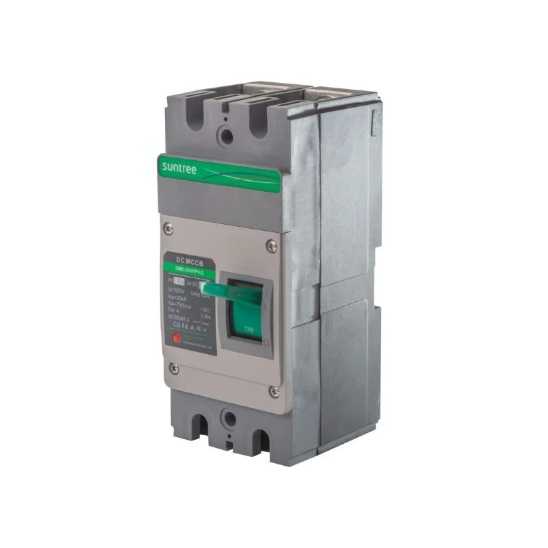 Shop Suntree DC Molded Case Circuit Breaker for advanced solar protection. High breaking capacity, durable design, and ideal for PV and battery systems in Kenya.